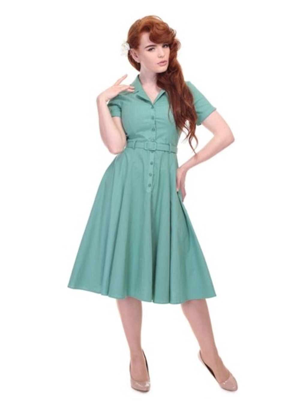 Collectif Caterina Midi Day Dress UK10, US6 NWT